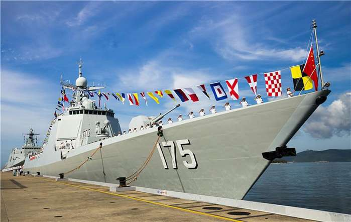 中國海軍再添新力量，516淮北艦正式入列，中國海軍再添新成員，516淮北艦正式入列啟航
